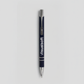 Dark blue pen with silver accents and Visualsoft logo.
