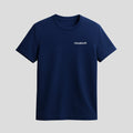 Navy blue t-shirt with Visualsoft logo on the chest